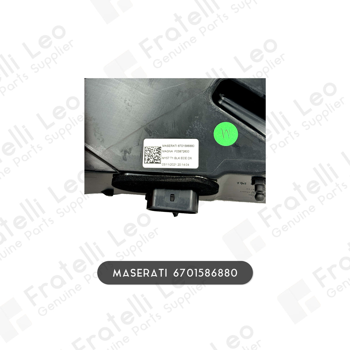 MASERATI GHIBLI M157R Original Taillight Black DX 06701586880