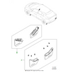 Jaguar Serie paraspruzzi posteriore	T4K1103