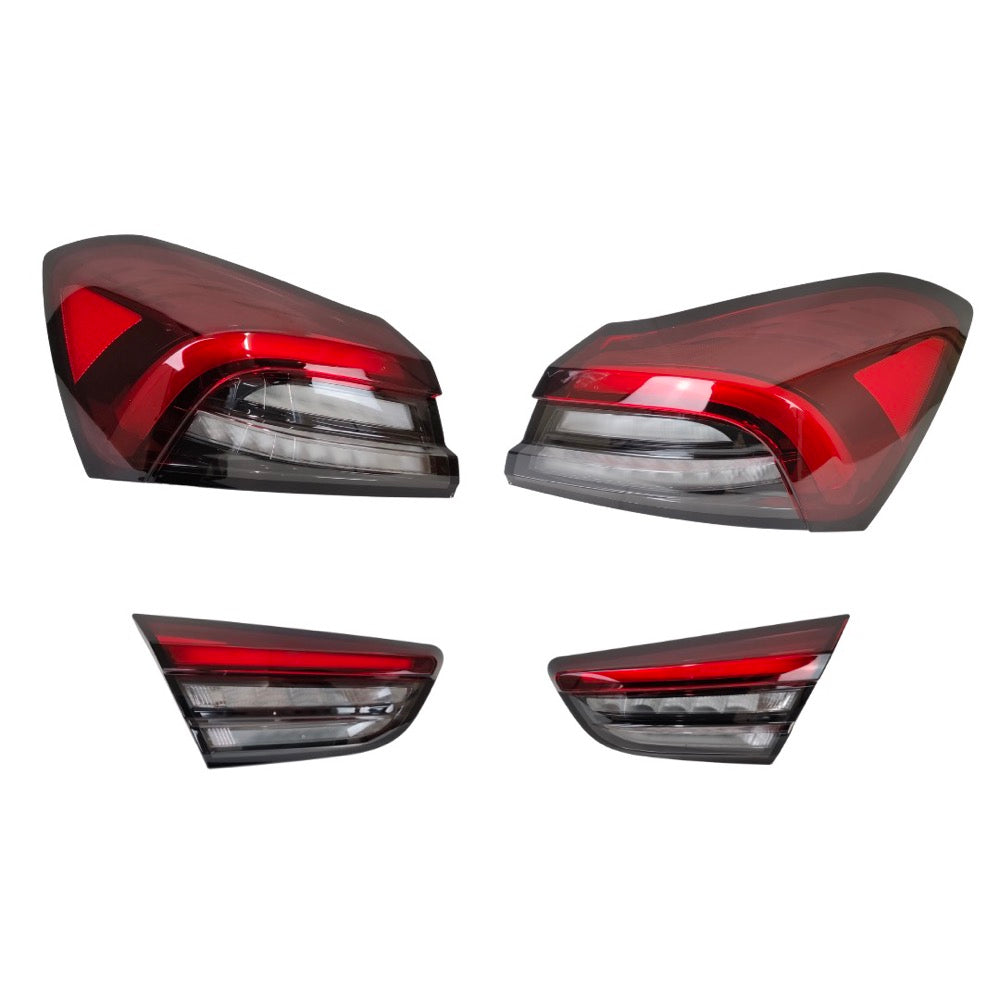 Restyling Rear Light Kit for Maserati Ghibli Trofeo Version (Black)