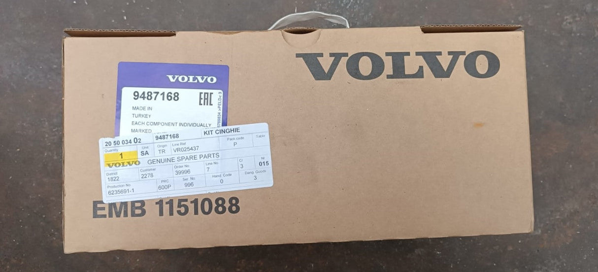 Volvo originale KIT CINGHIE  9487168